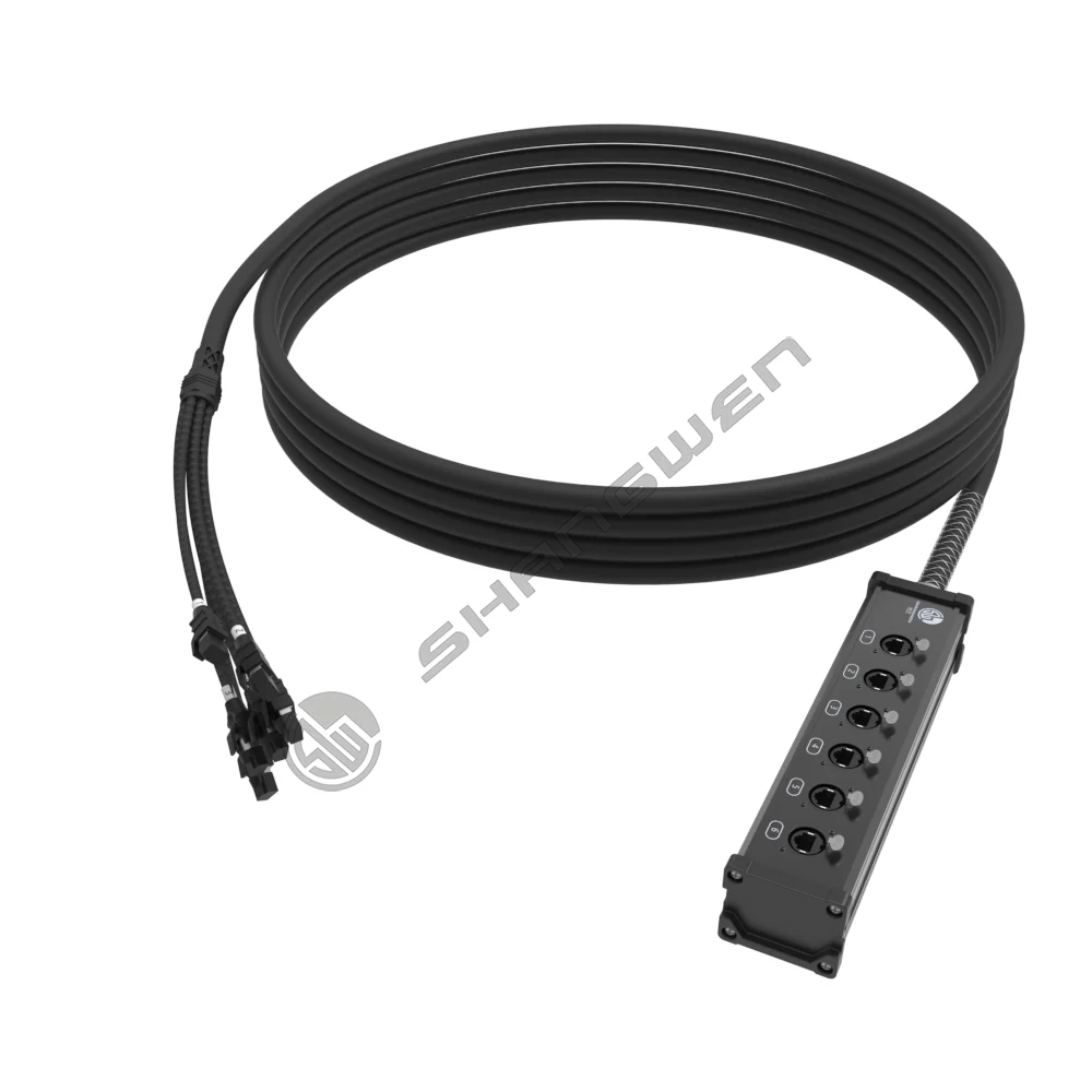Multi core Ethernet cable to network adapter